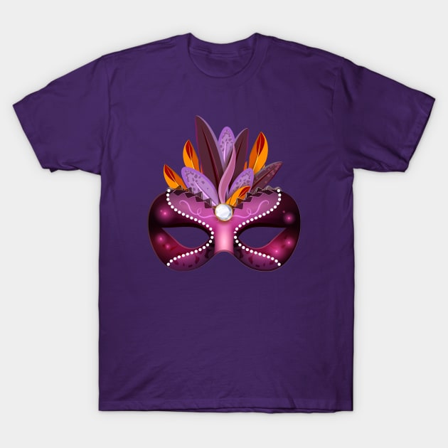 Venice Carnival T-Shirt by CatCoconut-Art